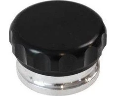 TurboWorks Aliuminio suvirinimo kamštis 2.5 "Juodas