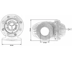 TurboWorks BLOW OFF TurboWorks HKS SQV2 Juodas ReplikA