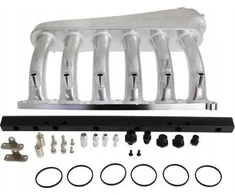 TurboWorks BMW N52 įsiurbimo kolektorius su kuro bėgeliu