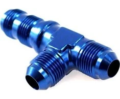TurboWorks Bulkhead Tee AN6 A tipas