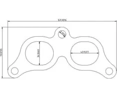 TurboWorks Čelija MR2 ST išmetimo kolektorius