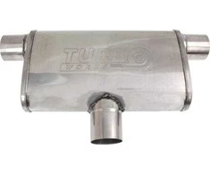 TurboWorks Centrinis galinis duslintuvas 70mm TurboWorks LT 304SS