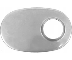 TurboWorks duslintuvo dangtis ovalus šoninis išėjimas 80mm 127x203mm