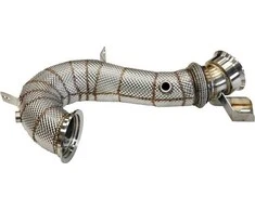 Turboworks „Mercedes Benz GT50 GT53 GT43 E53 GLE53 CLS53 GLS53 M256 HeatShield“ išmetimo vamzdis