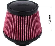 TurboWorks TURBORKS H: 100mm OTW: 101mm Violetinis kūginis filtras