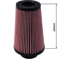 TurboWorks TURBORKS H: 220mm OTW: 60-77mm Violetinis kūginis filtras