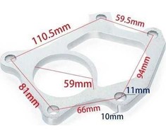 TurboWorks Flansza lietøbris SUBARU STI Twin Scroll VF36 VF37