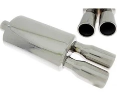 TurboWorks galinis duslintuvas TurboWorks 2x76mm įėjimas 63,5mm