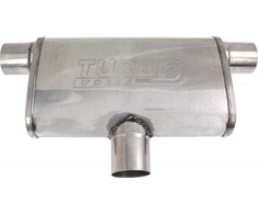 TurboWorks galinis vidurinis duslintuvas 76mm TurboWorks LT 409SS