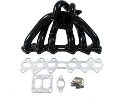 TurboWorks išmetimo kolektorius Toyota Supra 2JZ-GTE T38 93-98 juodas plienas