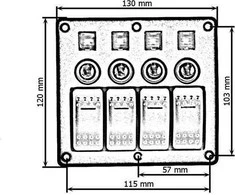 Turboworks Jungiklis BA 2x5A 1x10A 1x15A