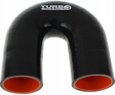 TurboWorks Kolanko 180st TurboWorks Pro Juodas 25mm