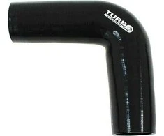 TurboWorks Kolanko 90st TurboWorks Juodas 114mm XL