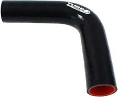 TurboWorks Kolanko 90st TurboWorks Pro Juodas 114mm XL