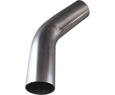 TurboWorks Nerūdijančio plieno alkūnė 45 laipsniai 63,5 mm 40 cm