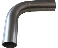 TurboWorks Nerūdijančio plieno alkūnė 90 laipsnių 76 mm 40 cm