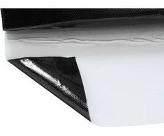 TurboWorks lipnus terminis kilimėlis 0,2 mm 30 cm x 30 cm juodas