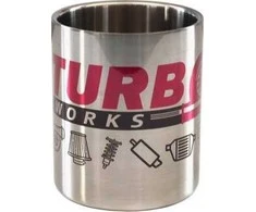 TurboWorks Metalų puodelis 300ml sidabro TurboWorks