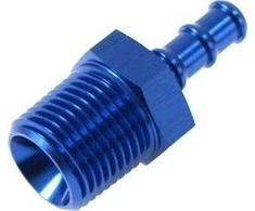 TurboWorks Nypel 1 / 2 "-14NPT vienai žarnai 10mm