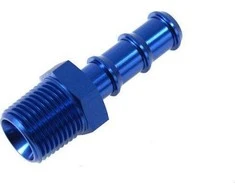 TurboWorks Nypel 1 / 2 "-14NPT vienai žarnai 15mm
