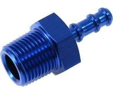 TurboWorks Nypel 3 / 8 "-18NPT vienai žarnai 8mm