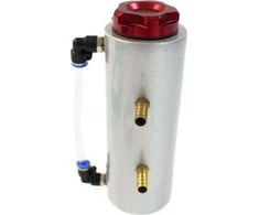 TurboWorks Alyvos sugavimo rezervuaras 0.3L 9mm TurboWorks Sidabras