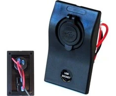 TurboWorks Skydelis 2xUSB (1x1A 1x2.1A), 1BA 5A