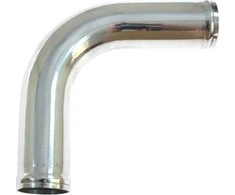 TurboWorks Aliuminio vamzdelis 90st 89mm 30cm