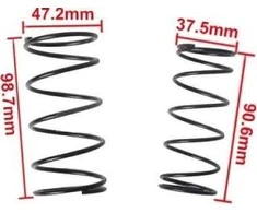 TurboWorks spyruoklės WasteGate 37mm - 47mm 0,5 - 1 Bar