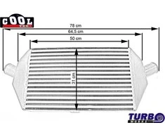 TurboWorks Tarpinis aušintuvas TurboWorks MITSUBISHI LEKER EVOLUTION VII VII IX 2.0T + Piping Kit