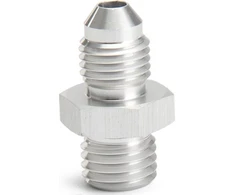 TurboWorks turbinos alyvos padavimo jungtis M12x1,5 iki AN4 su 1,5 mm ribotuvu