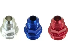 TurboWorks variklio bloko alyvos adapteris B serija AN10 sidabras