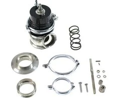 TurboWorks Brūkšninis išorinis TurboWorks 50mm 1,6 Bar Va -Band Juodas
