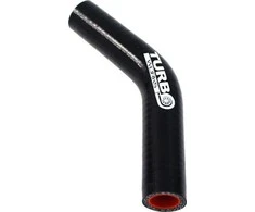 TurboWorks_B Kolanko 45st TurboWorks Pro Juodas 32mm