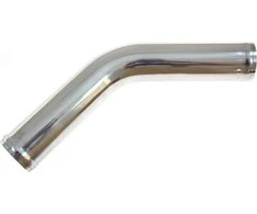 TurboWorks_D Aliuminio vamzdis 45st 51mm 30cm