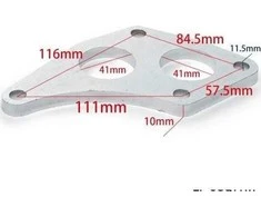 TurboWorks_D Flanšas Subaru Sti Twin Scroll VF36 VF37