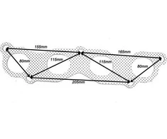 TurboWorks_D Išmetimo kolektoriaus grafito tarpinė Honda K20A K20A2 K20Z4