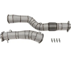„TurboWorks_D“ išmetimo vamzdžio komplektas BMW G80 M3 G82 M4 2020+ karščio apsaugai