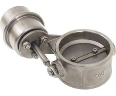 TurboWorks_D Oro išmetimo sklendė 60mm Dulkių uždarytas