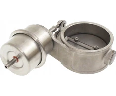 TurboWorks_D Pneumatinis išmetimo droselis 63 mm vakuuminis uždarytas