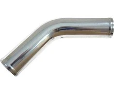 TurboWorks_D Aliuminio vamzdis 45st 57mm 30cm