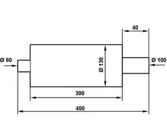 TurboWorks_D TurboWorks 100mm galutinis duslintuvo įvestis 60m m