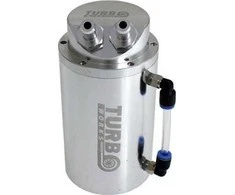 TurboWorks_F Alyvos surinkimo bakas 0.7L 10mm TurboWorks Sidabrinis