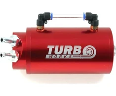 TurboWorks_F Alyvos surinkimo bakas 0.7L 15mm TurboWorks Raudona