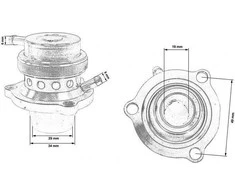 TurboWorks_F Blow Off TurboWorks Audi A1 / A3 VW Golf Polo 1.4T EA111