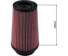 TurboWorks_F TURBORKS H: 220mm OTW: 101mm Violetinis kūginis filtras