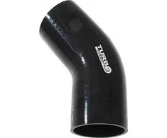 TurboWorks_G Kolanko 45st TurboWorks Juodas 38mm