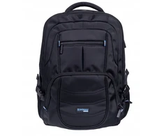 Turistinė kuprinė Akasa Kuprinė DONAU TRAVEL Amsterdam, 17", 35l, USB + kabelis USB-C, juoda