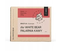 Turtle Coffee „Baltas Bear Brazil Guaxupe“ kavos pupelės, 250 g