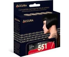 „Accura“ rašalo kasetės „Canon“ (CLI-551M) pakeitimas